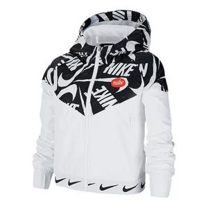 BRAND NEW girl Nike wind runner jacket size S